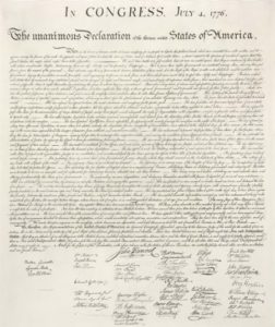 Declaration Of Independence Facts Sheet